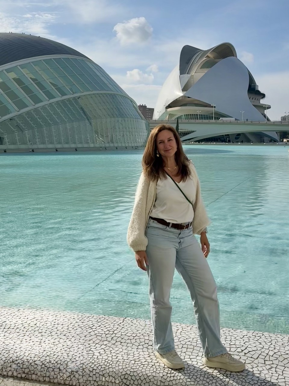 Ana, Ihre Spanischlehrerin, in Valencia